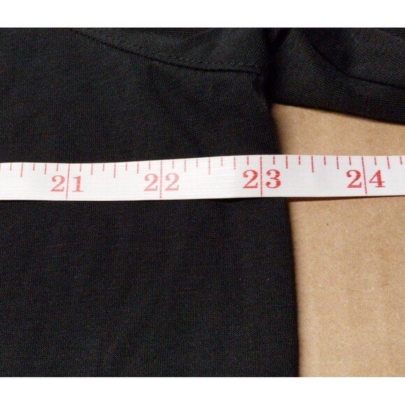 Tek Gear Mens XXL Black Long Sleeve Thermal Shirt Lightweight Pullover Side Vent - Picture 5 of 10